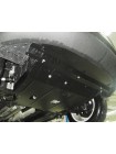 Защита двигателя, КПП, радиатора для авто Kia Sorento II 2012-2015 V-2,2D; 2,4 ZiPoFlex®/кроме авто Корейської збірки ( TM Kolchuga ) WhiteCover