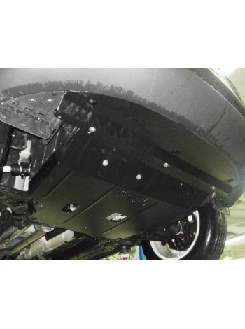 Защита двигателя, КПП, радиатора для авто Kia Sorento II 2012-2015 V-2,2D; 2,4 ZiPoFlex®/кроме авто Корейської збірки ( TM Kolchuga ) WhiteCover