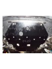 Захист двигуна, КПП, радіатора до авто Hyundai Tucson/IX35 2011-2021 V-2,4 Арабський і Корейський ринок ( TM Kolchuga ) WhiteCover
