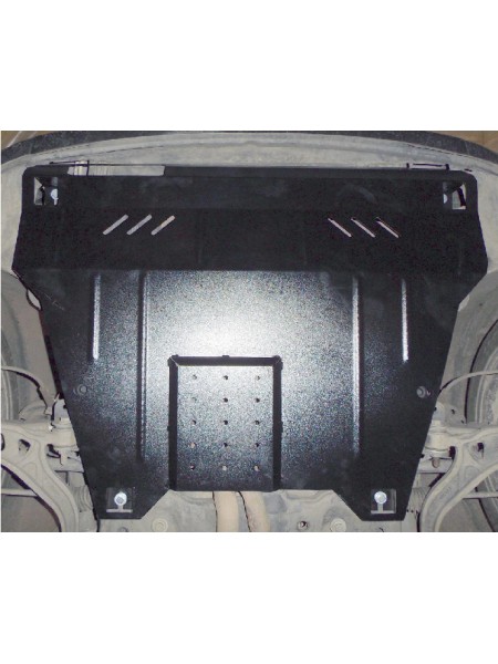 Захист двигуна, КПП, радіатора до авто Ford Explorer/EcoBoost 2012-2019 V-2,3; 3,5; 3,5і АКПП ( TM Kolchuga ) WhiteCover
