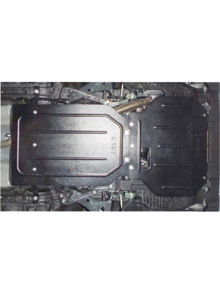 Захист двигуна, КПП, радіатора до авто Subaru Forester 4 SJ 2013-2018 V2,0; 2,5 USA ( TM Kolchuga ) WhiteCover