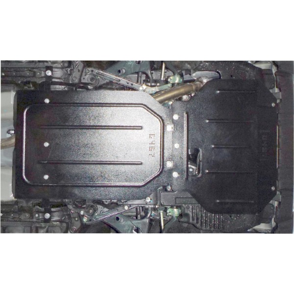 Захист двигуна, КПП, радіатора до авто Subaru Forester 4 SJ 2013-2018 V2,0; 2,5; (USA) (TM Kolchuga) ZiPoFlex