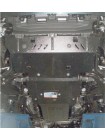 Захист двигуна, КПП, радіатора до авто Toyota Land Cruiser Prado J150 2009-2020 V-2,7 АКПП; 2,8D; 3.0D тільки АКПП ( TM Kolchuga ) WhiteCover