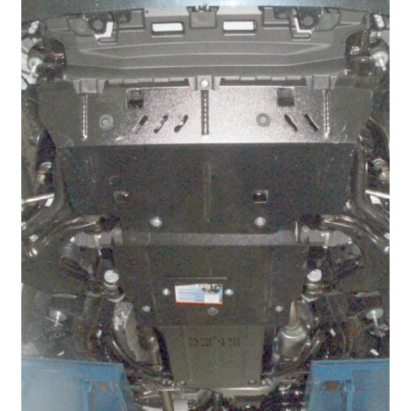 Захист двигуна, КПП, радіатора до авто Toyota Land Cruiser Prado J150 2009-2020 V-2,7 АКПП; 2,8D; 3.0D (тільки АКПП) ( TM Kolchuga ) ZiPoFlex