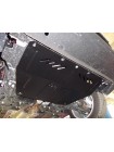 Захист двигуна, КПП, радіатора до авто Fiat 500 L 2013- V-1,4; 1,3 D ( TM Kolchuga ) WhiteCover