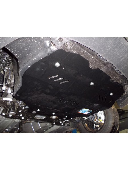 Захист двигуна, КПП, радіатора до авто Volkswagen Caddy 2010-2019 V-всі euro5 ( TM Kolchuga ) WhiteCover
