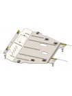 Захист двигуна, КПП до авто Renault Fluence  2012- V-2,0 i; 1,5 TDCI; ( TM Kolchuga ) WhiteCover