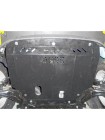 Захист двигуна, КПП, радіатора до авто Ford Fiesta VII EcoBoost 2012-2017 V-1,0 тільки 3 дв. ( TM Kolchuga ) WhiteCover