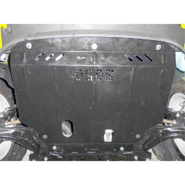 Захист двигуна, КПП, радіатора до авто Ford Fiesta VII EcoBoost 2012-2017 V-1,0 (тільки 3 дв.) ( TM Kolchuga ) ZiPoFlex