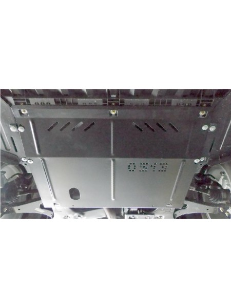 Захист двигуна, КПП до авто Chery Arrizo 7 2013- V- 1,6i МКПП ( TM Kolchuga ) WhiteCover