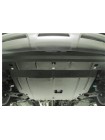 Захист двигуна, КПП, радіатора до авто Hyundai Santa Fe/Grand Santa Fe 2012-2018 V-2,0D збірка Korea; 2,0; 2,4; 3,3 АКПП/МКПП ( TM Kolchuga ) WhiteCover