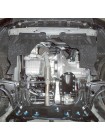 Захист двигуна, КПП, радіатора до авто Daewoo Gentra 2013- V-1.5 МКПП ( TM Kolchuga ) WhiteCover