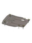 Захист двигуна, КПП, радіатора до авто Daewoo Gentra 2013- V-1.5 МКПП ( TM Kolchuga ) WhiteCover