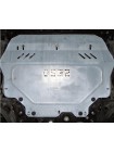 Захист двигуна, КПП, радіатора до авто Volkswagen Passat B7 2010-2015 V-1,8Т; 2,0D; 2,5і збірка USA ( TM Kolchuga ) WhiteCover
