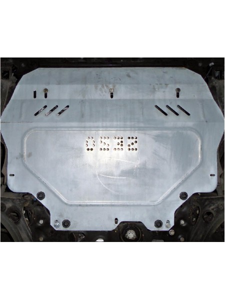 Захист двигуна, КПП, радіатора до авто Volkswagen Passat B7 2010-2015 V-1,8Т; 2,0D; 2,5і збірка USA ( TM Kolchuga ) WhiteCover