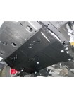 Захист двигуна, КПП, радіатора до авто Peugeot 208 2012-2020 V- 1,0; 1,2; 1,6THP ( TM Kolchuga ) WhiteCover