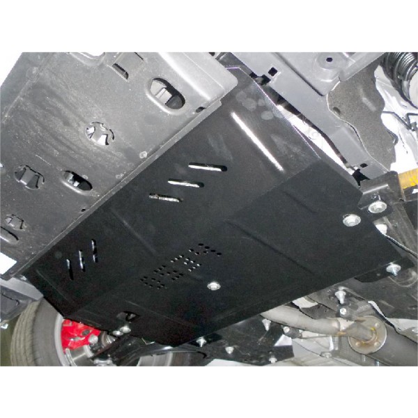 Захист двигуна, КПП, радіатора до авто Peugeot 208 2012-2020 V- 1,0; 1,2; 1,6THP ( TM Kolchuga ) WhiteCover