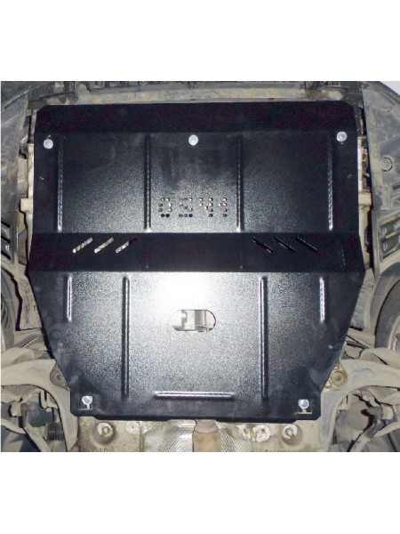 Захист двигуна, КПП, радіатора до авто Peugeot 407 2004-2010 V-2,0, 2,7HDi ( TM Kolchuga ) WhiteCover
