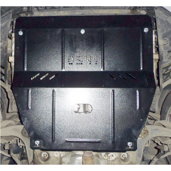 Захист двигуна, КПП, радіатора до авто Peugeot 407 2004-2010 V-2,0, 2,7HDi (TM Kolchuga) ZiPoFlex