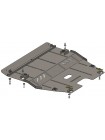 Захист двигуна, КПП, радіатора до авто Peugeot 407 2004-2010 V-2,0, 2,7HDi (TM Kolchuga) ZiPoFlex