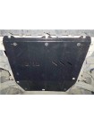 Захист двигуна, КПП, радіатора до автомобілів Renault Laguna III 2007-2011 V-2,0i; 1,5DCI; (TM Kolchuga) ZiPoFlex