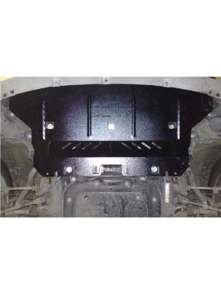 Захист радіатора до авто BMW X1 E84 2009-2015 2,0D; 2,0 USA АКПП/4х4 ( TM Kolchuga ) WhiteCover