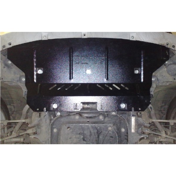Захист радіатора до автомобіля BMW X1 E84 2009-2015 V-2,0D; 2,0 USA; (АКПП, 4х4) (TM Kolchuga) ZiPoFlex