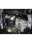 Захист двигуна, КПП, радіатора до авто Ford Transit Custom 2022- V-2.2 TDCI euro 5 МКПП/передній привід ( TM Kolchuga ) WhiteCover