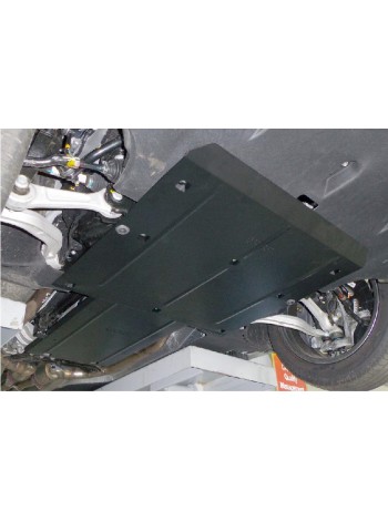 Защита двигателя, КПП для авто Hyundai Genesis 2014-2017 V-3,8 АКПП ( TM Kolchuga ) WhiteCover