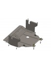 Захист двигуна, КПП, радіатора до авто Opel Vivaro 2001-2014 V-2,5D ( TM Kolchuga ) WhiteCover