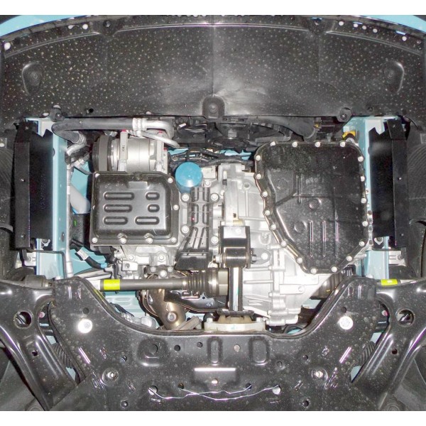Захист двигун, КПП, радіатор до автомобіля Hyundai I-10 2020- V-всі Standart ( TM Kolchuga )