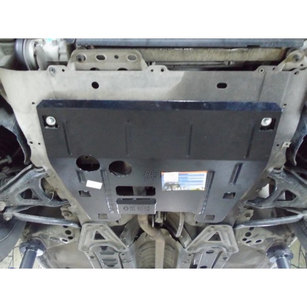 Защита двигателя, КПП для авто Renault Clio II 1998-2005 V-все ( TM Kolchuga ) WhiteCover
