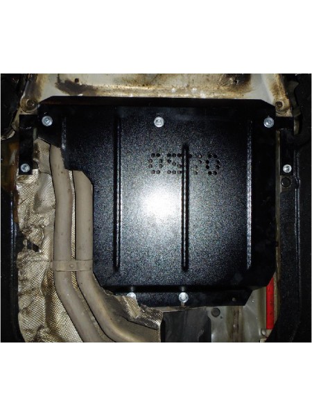 Захист КПП до авто BMW 5 E60/E61 2003-2010 3,0; АКПП/задній привід ( TM Kolchuga ) WhiteCover