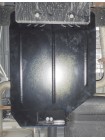 Захист раздатки до авто Nissan Pathfinder III R51 2012-2014 V-2,5 D; 3,5 окрім Hybrid ( TM Kolchuga ) WhiteCover