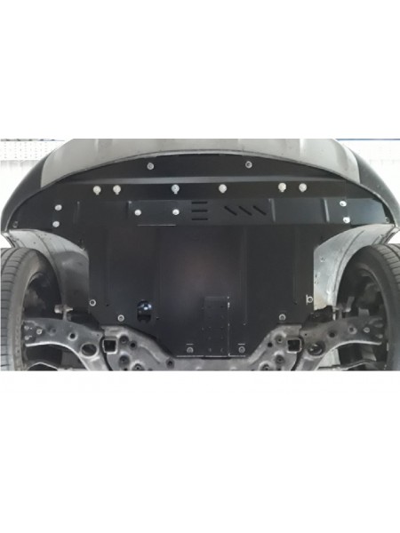 Захист двигуна, КПП, радіатора до авто Kia Sorento III 2015-2020 V-2,2 CRDI; 2,4GDI USA ( TM Kolchuga ) WhiteCover