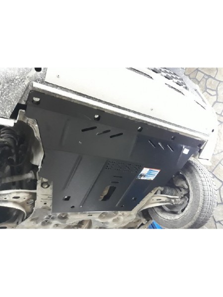 Захист двигуна, КПП до авто Fiat 500 Х 2014- V-1,4i turbo; 1,6i ( TM Kolchuga ) WhiteCover