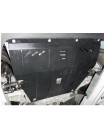 Захист двигун, КПП, радіатор, до авто Jeep Cherokee KL 2013-2019 V-2,0CRDI; 2,4; АКПП/окрім Trailhawk ( TM Kolchuga ) WhiteCover
