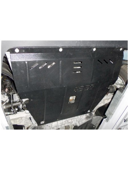 Захист двигун, КПП, радіатор, до авто Jeep Cherokee KL 2013-2019 V-2,0CRDI; 2,4; АКПП/окрім Trailhawk ( TM Kolchuga ) WhiteCover