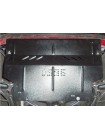 Захист двигуна, КПП, радіатора до авто Skoda Citigo 2012- V-1,0; МКПП ( TM Kolchuga ) WhiteCover