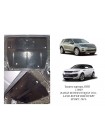 Захист двигуна, КПП до авто Land Rover Discovery Sport 2014-2019 V-2,2D; 2,0 AКПП ( TM Kolchuga ) WhiteCover