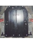 Захист КПП, РКПП до авто Toyota Land Cruiser Prado 120 2002-2009 V-4.0 V6 захищає тільки КПП та РКПП ( TM Kolchuga ) WhiteCover