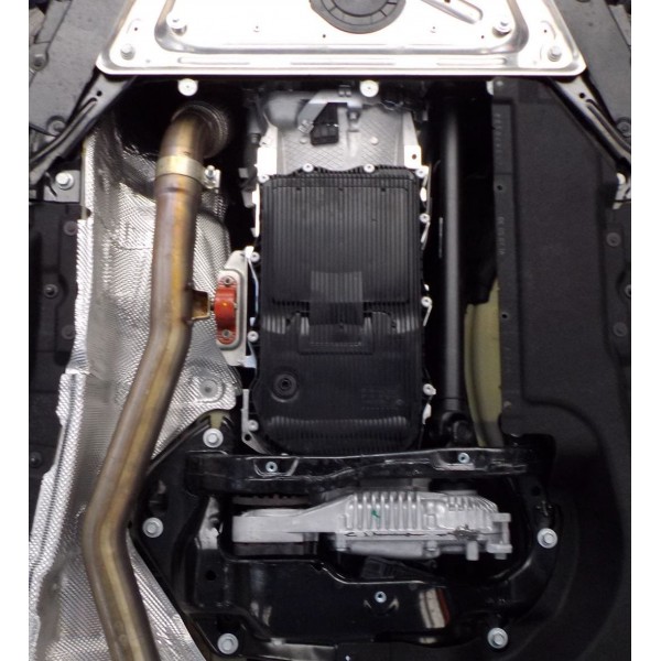 Защита двигателя, КПП, радиатора для авто BMW X5 F15 2013- V-3,5i 3,0D (АКПП) ( TM Kolchuga ) ZiPoFlex