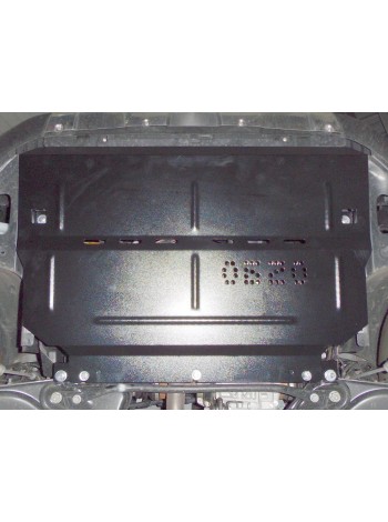 Захист двигуна, КПП, радіатора до авто Peugeot 208 2012-2020 V-1,4D; 1,6HDi робот/МКПП ( TM Kolchuga ) WhiteCover
