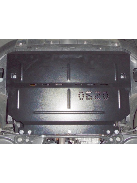 Захист двигуна, КПП, радіатора до авто Peugeot 208 2012-2020 V-1,4D; 1,6HDi робот/МКПП ( TM Kolchuga ) WhiteCover