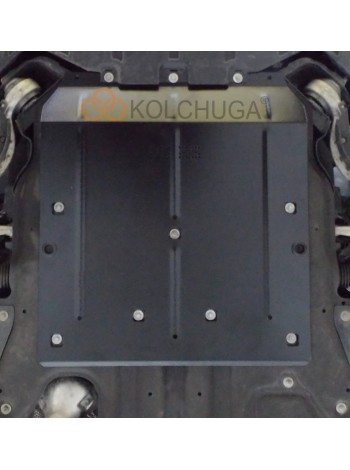 Захист двигуна до авто Jaguar XE 2014- V-2.0Б; 2,0D АКПП/задній привід ( TM Kolchuga ) WhiteCover