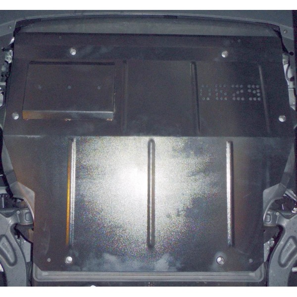 Захист двигуна, КПП, радіатора та кондиціонера до авто Volkswagen T-5, Т-6, 2003- V-всі (встановлюється поверх штатного захисту) ( TM Kolchuga ) ZiPoFlex