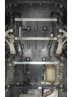 Захист двигуна, КПП, радіатора до автомобіля Porsche Cayenne 2007-2018 V-3.0 D; 3,6; 4.2; quattro (АКПП) (TM Kolchuga) ZiPoFlex