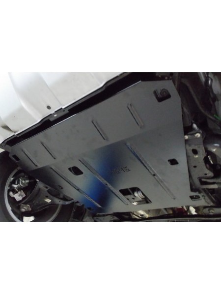 Захист двигуна, КПП, радіатора до авто Dacia Duster 2009-2018- V-1,5TDI ( TM Kolchuga ) WhiteCover