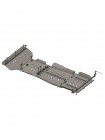 Захист двигуна, КПП, РКПП, радіатора до авто Dodge Ram 1500 2009-2019 V-5.7HEMI, SLT, (АКПП, 4x4, 3мм сталь) ( TM Kolchuga ) ZiPoFlex