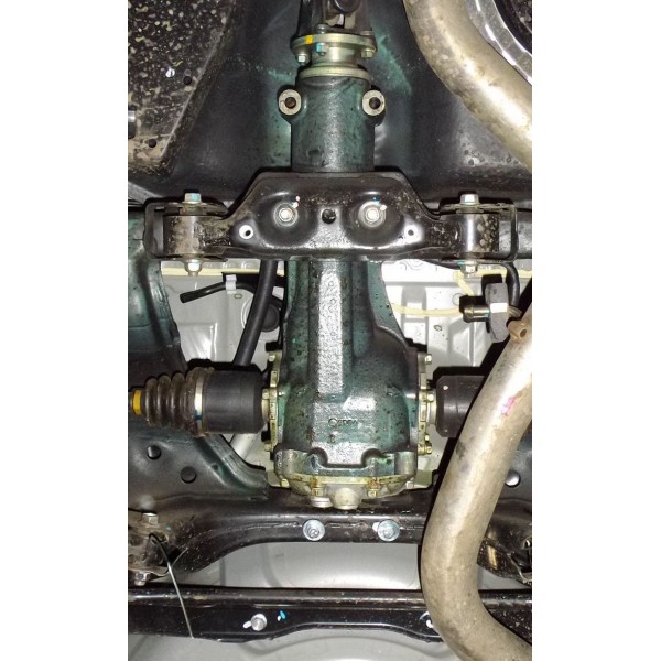 Захист редуктора заднього мосту до авто Subaru Outback 4 BM restyle 2012-2014 V-всі ZipoFlex TM Kolchuga